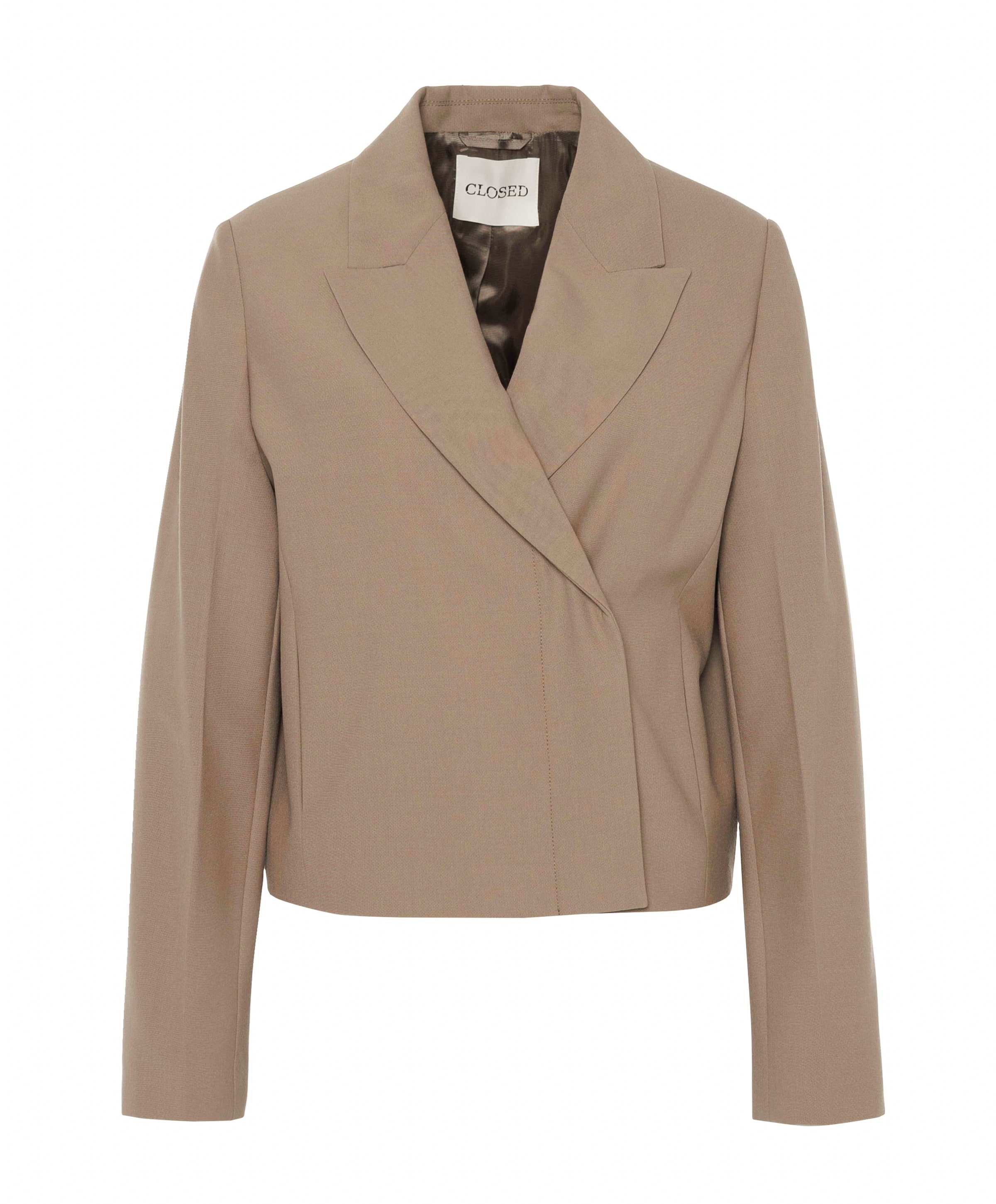 Dames blazer beige