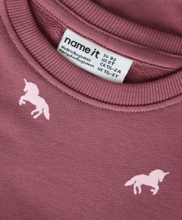 Meisjes sweater bordeaux