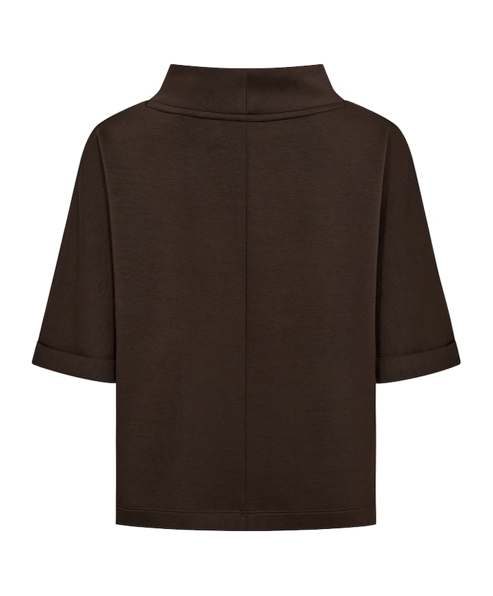 Dames T-shirt bruin