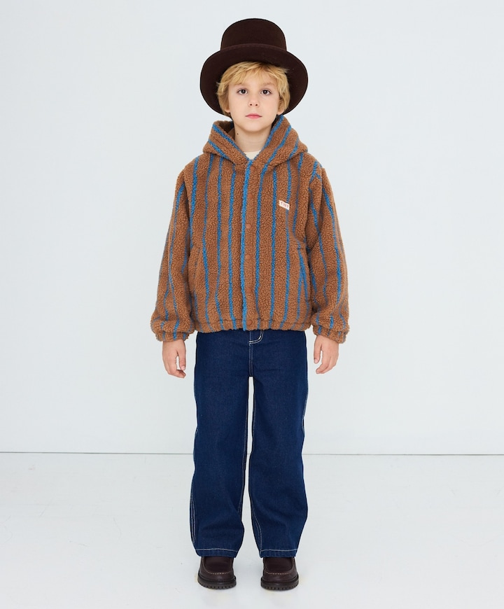 Jongens jas beige