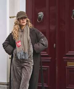 Dames cap bruin