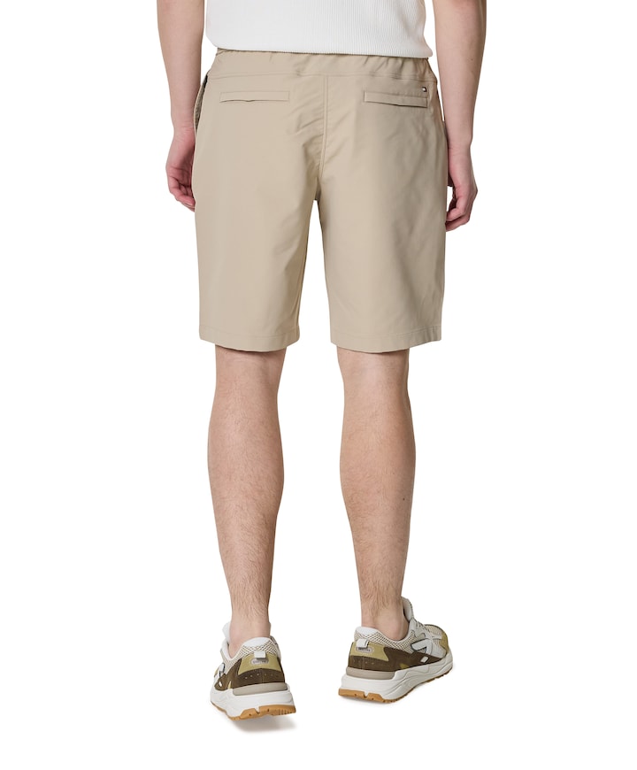 HARLEM PERFORMANCE heren korte broek beige