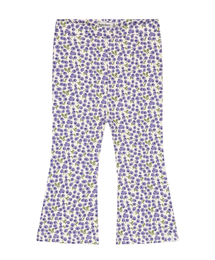 Flared meisjes broek ecru