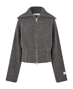 Dames vest grijs