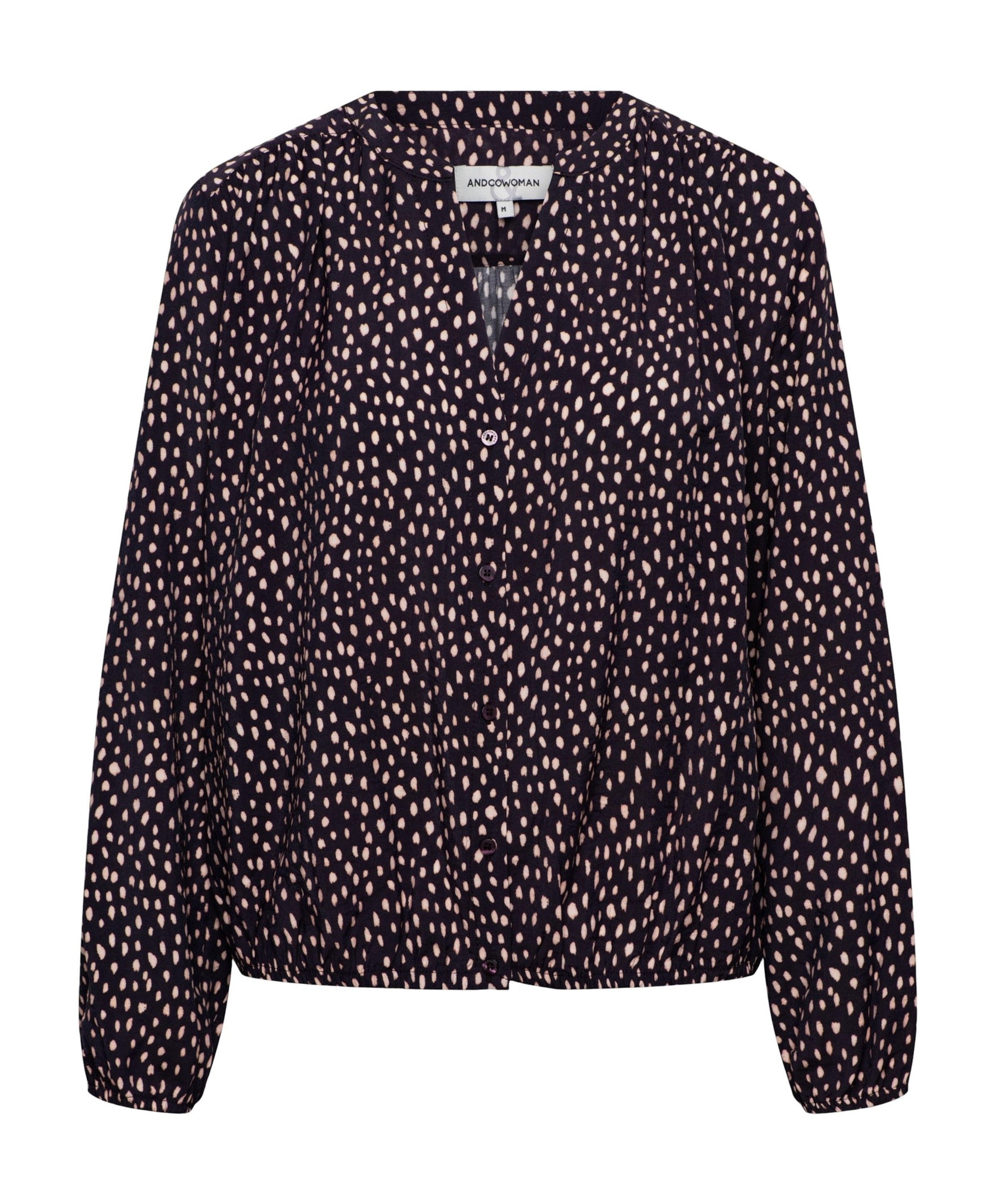 Dames blouse paars