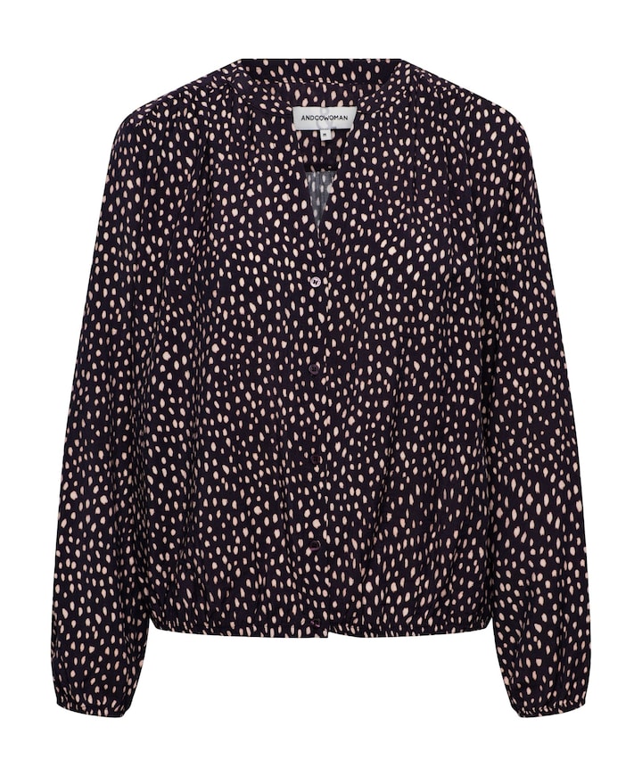 Dames blouse paars