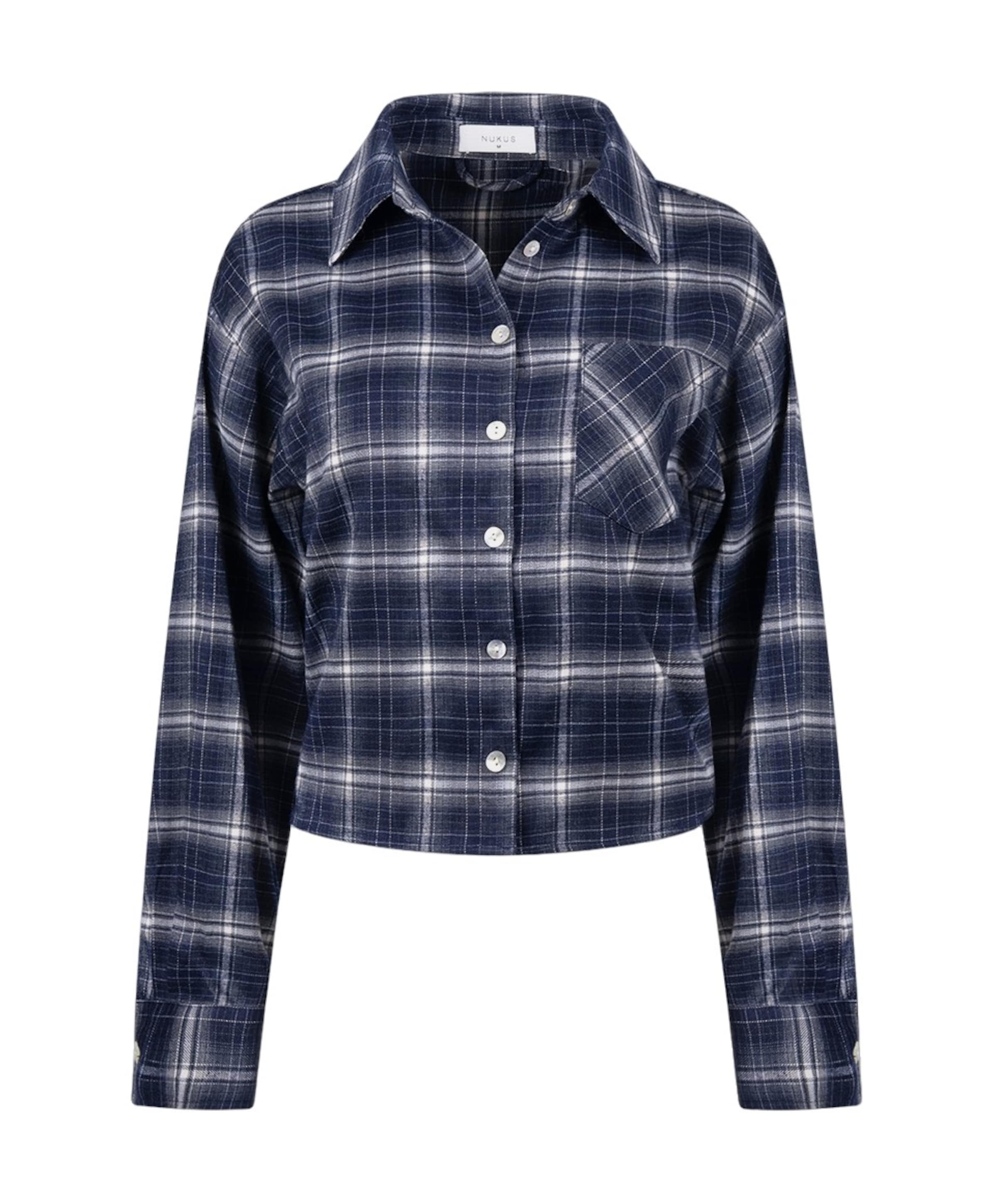 Dames blouse blauw
