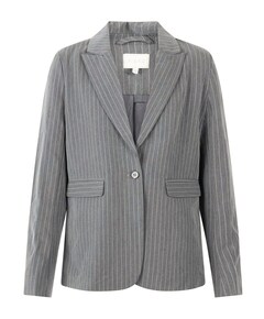 Meisjes blazer grijs