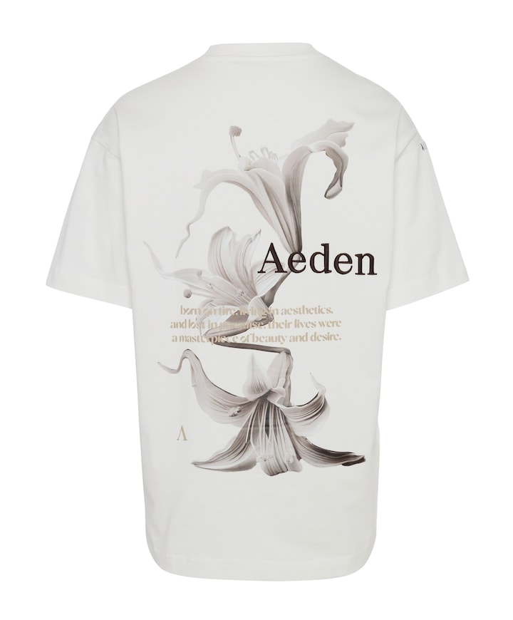 Heren T-shirt ecru
