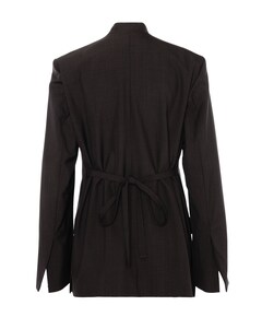 Dames blazer bruin