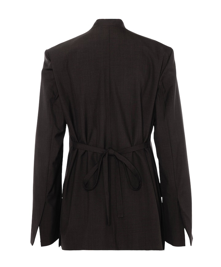 Dames blazer bruin