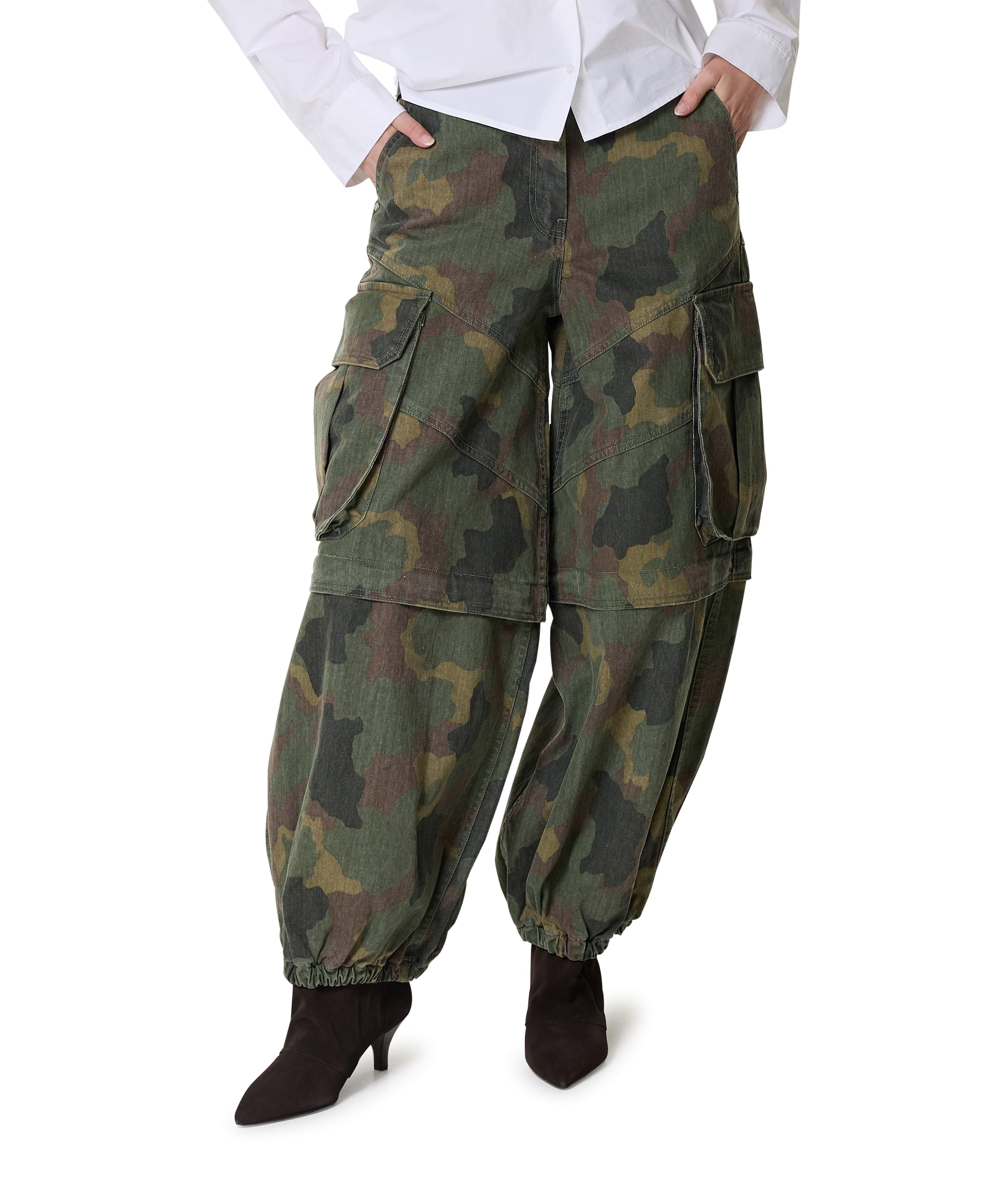 2ND Erlene dames jeans groen