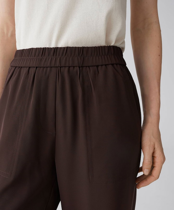 Myha urban dames broek bruin