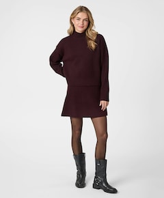 Dames rok bordeaux