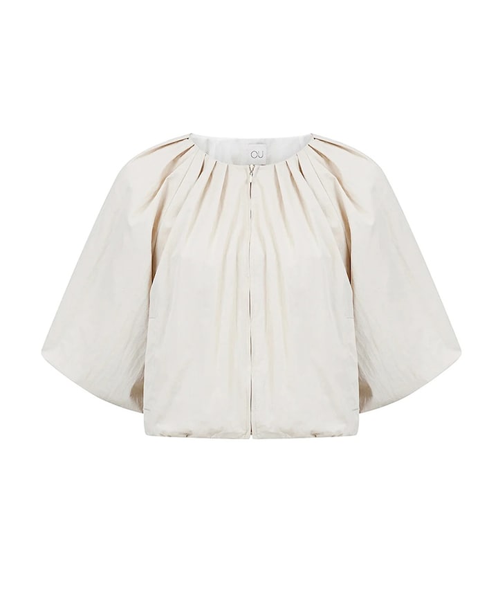 Dames blouse beige