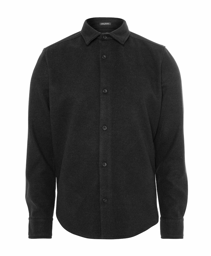 Heren overshirt bruin