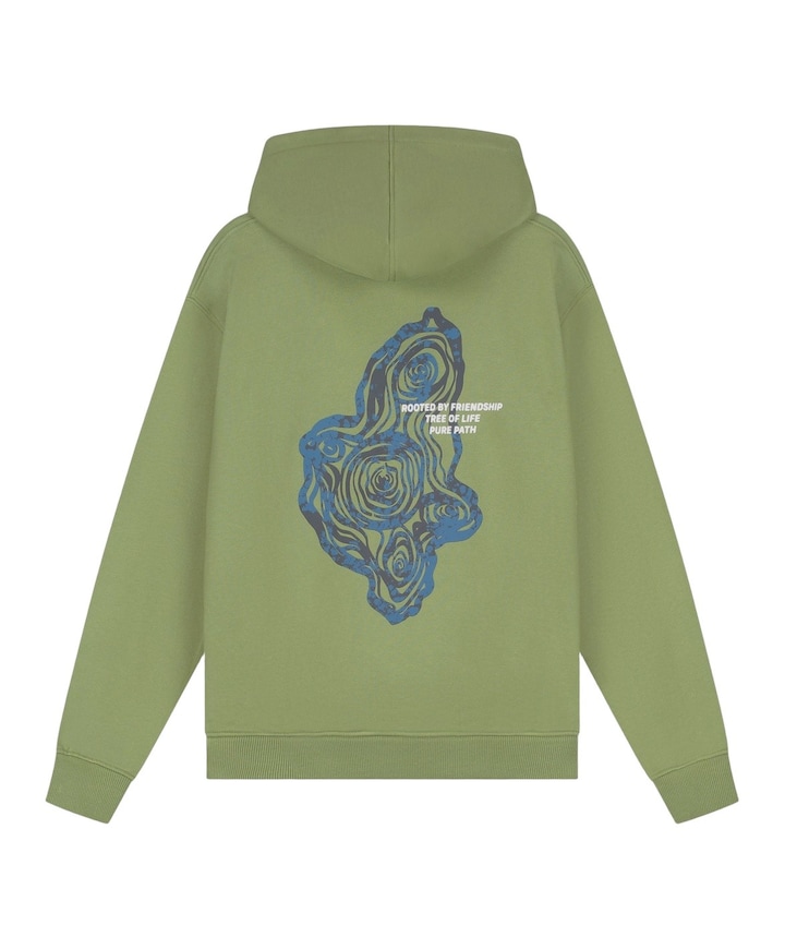 Heren sweater groen
