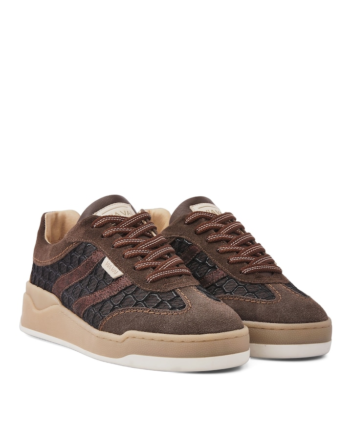 Sam Naomi dames sneakers bruin