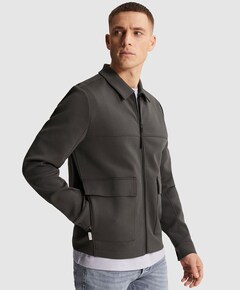 Heren vest grijs