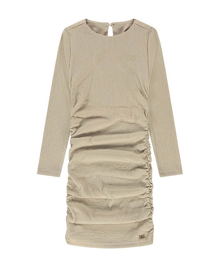 Meisjes jurk beige