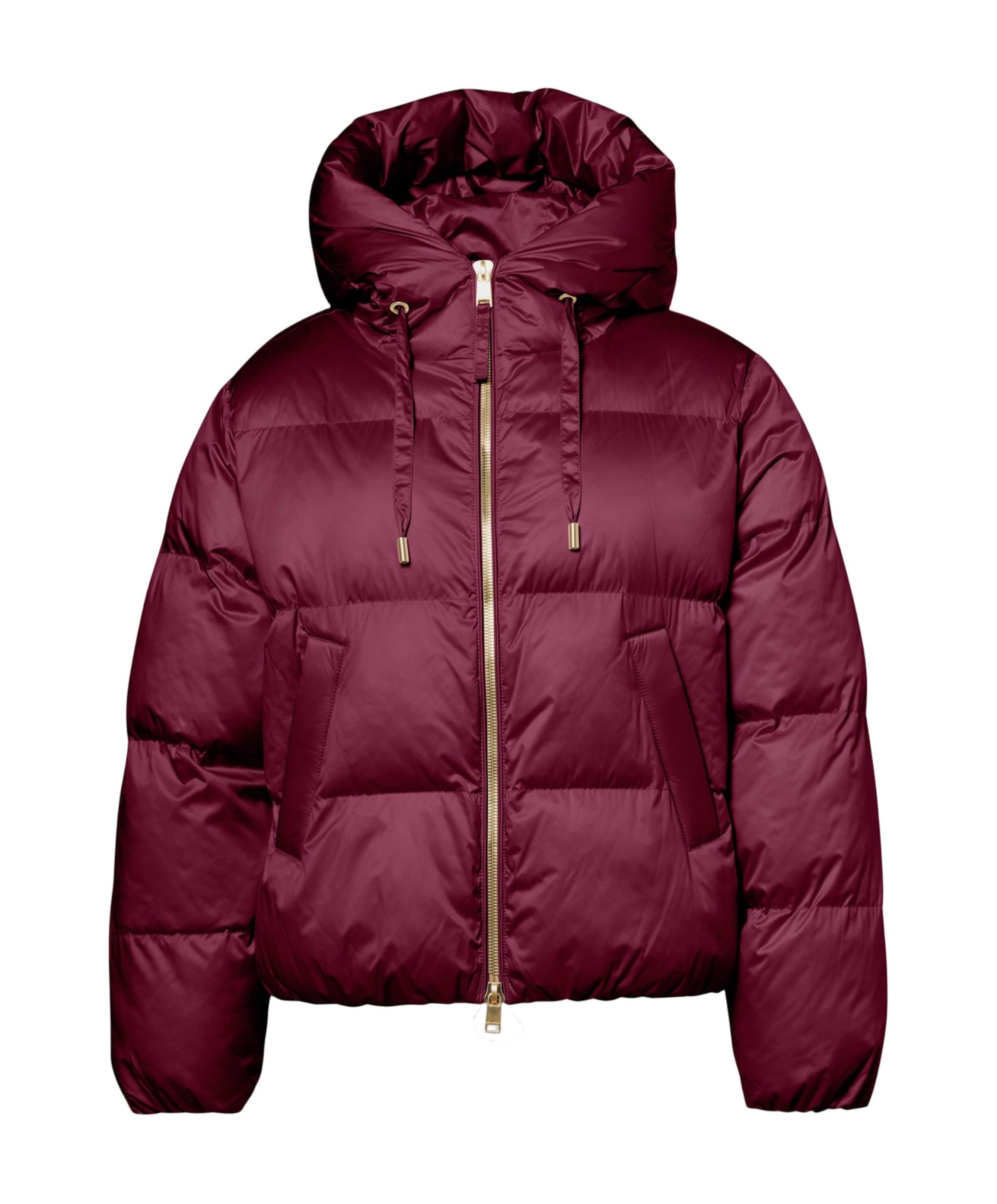 Dames jas bordeaux