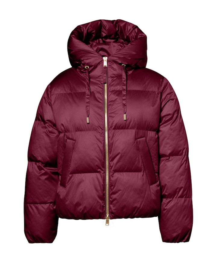 Dames jas bordeaux