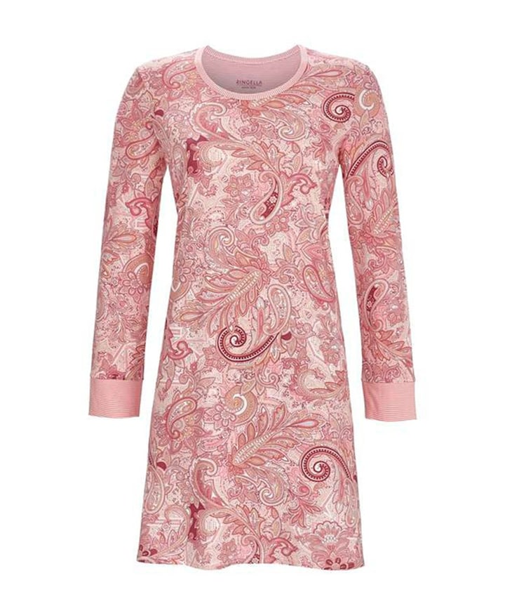 Dames nachthemd roze