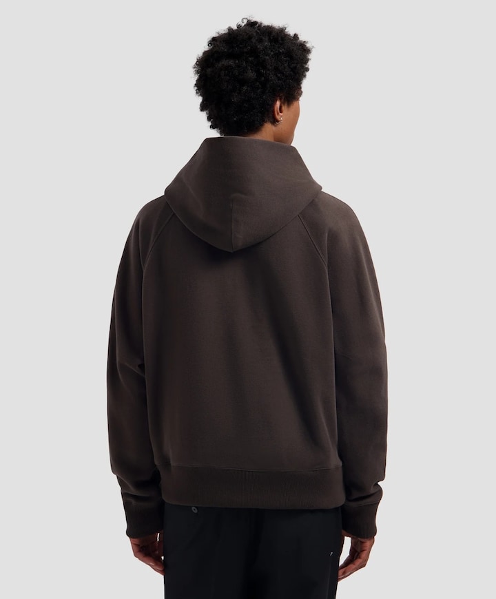 Heren hoodie bruin
