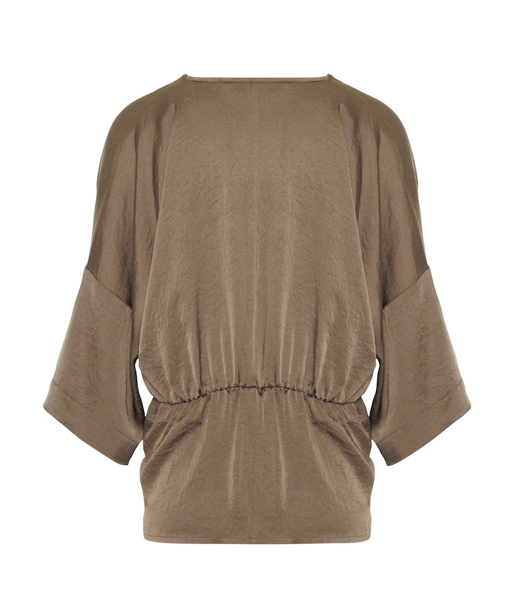Dames blouse beige