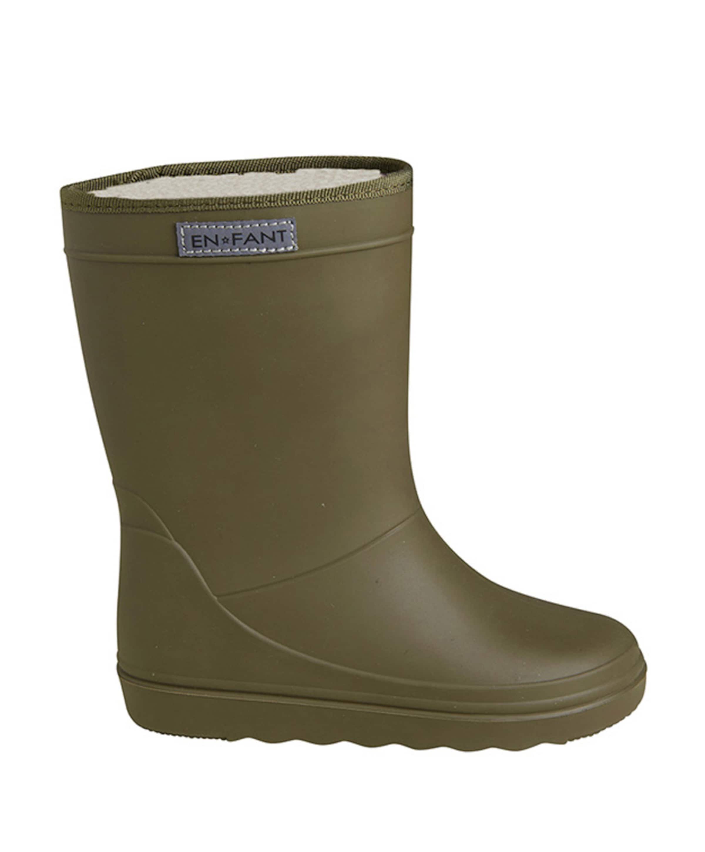 Thermo regenlaarzen groen