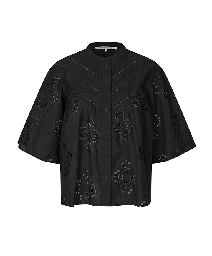 Dames blouse zwart