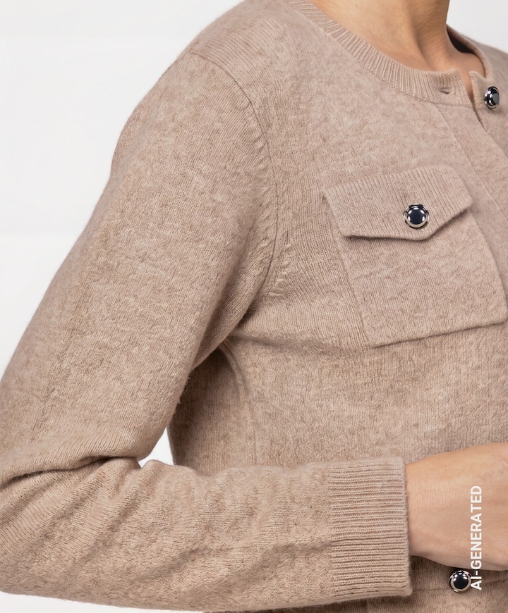 Dames blazer beige