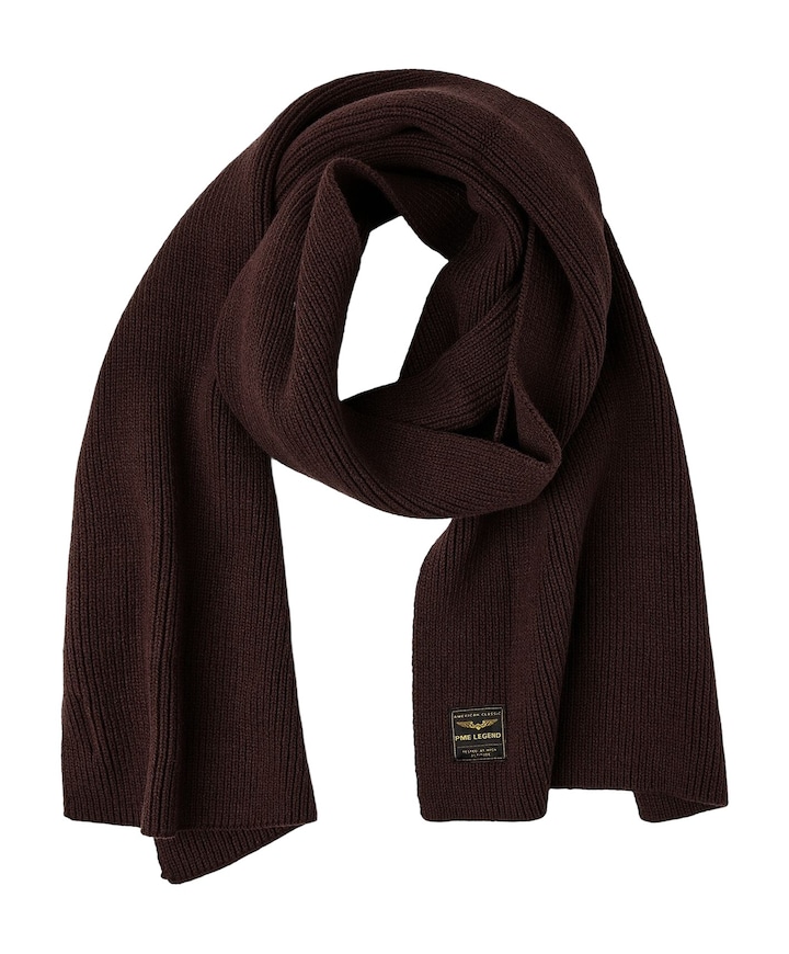 Heren sjaal bordeaux