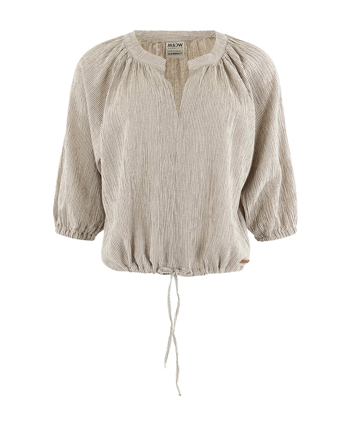 Dames blouse grijs