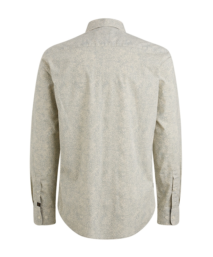 Heren overhemd lange mouw ecru