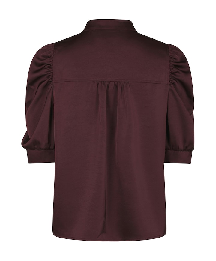 Dames blouse bordeaux