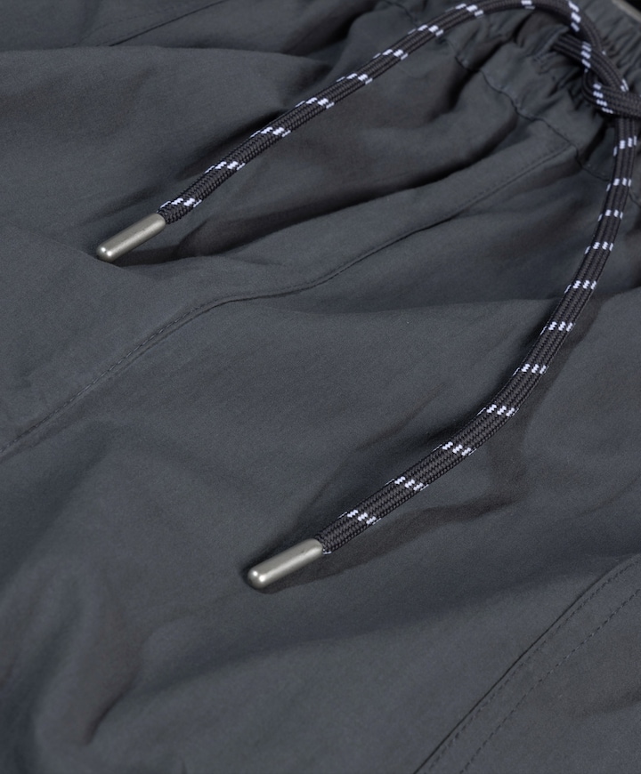 crinkle jogger dames broek grijs