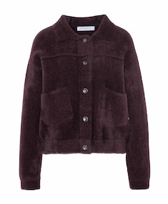 Dames vest bordeaux