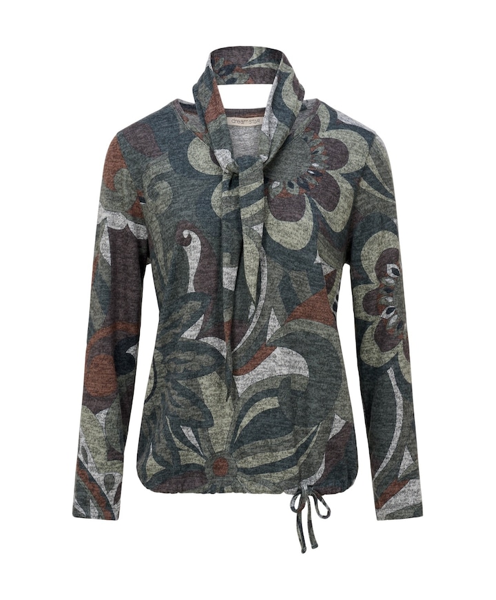 Dames longsleeve groen