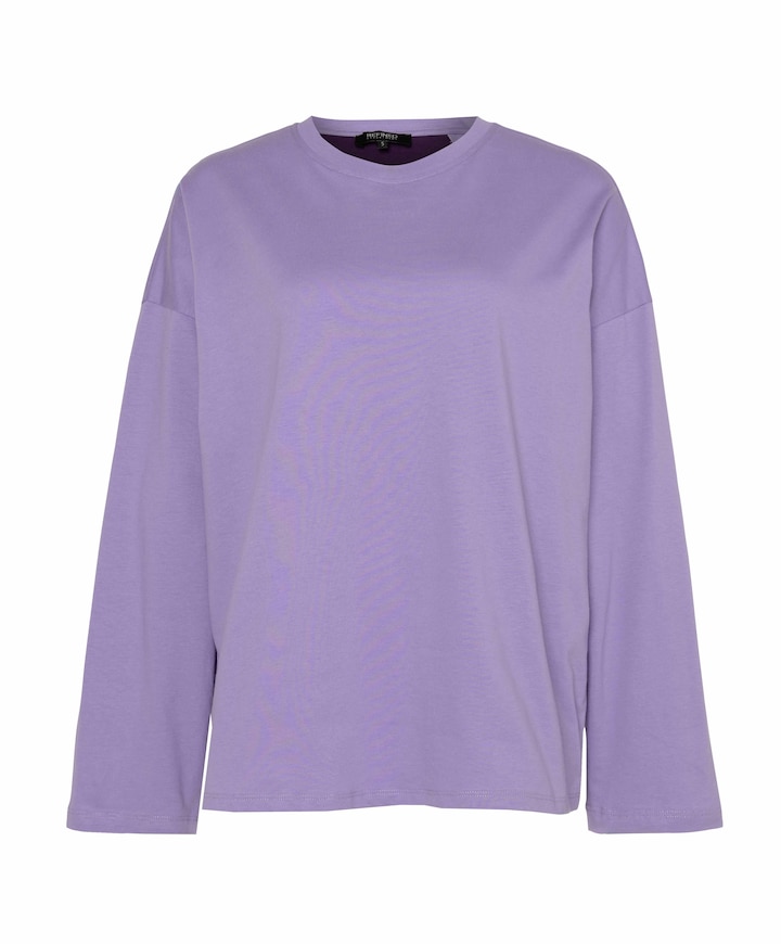 Dames longsleeve paars
