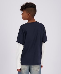 Jongens longsleeve blauw