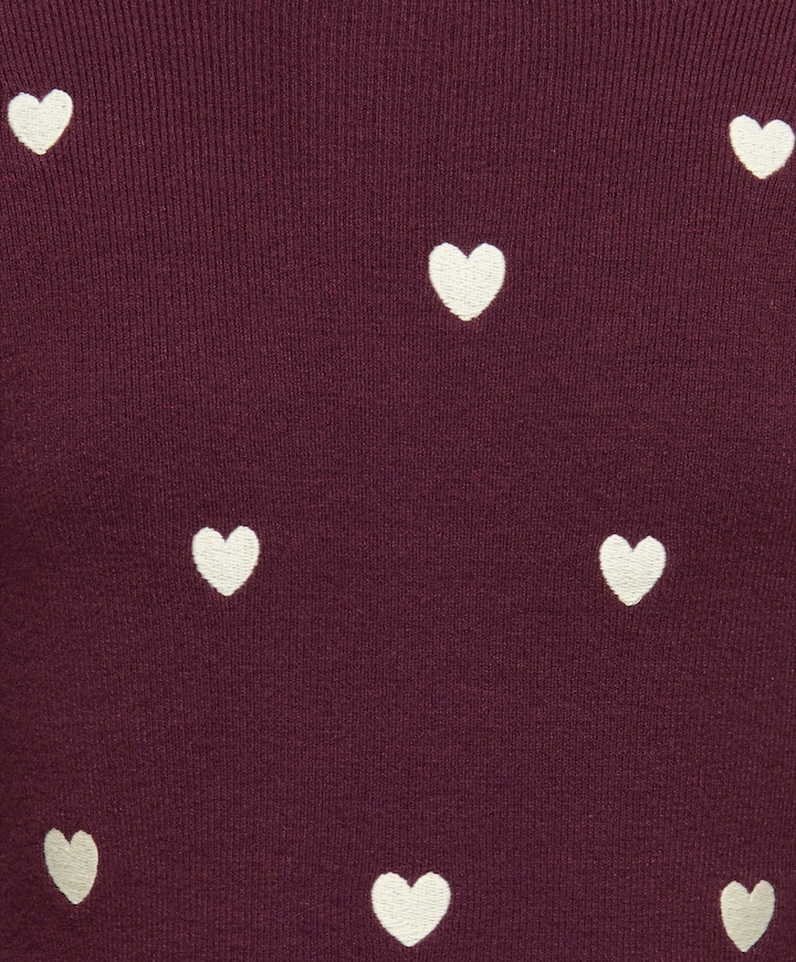 Meisjes trui bordeaux