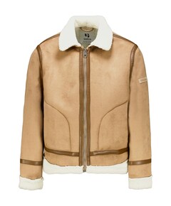 Meisjes jas beige