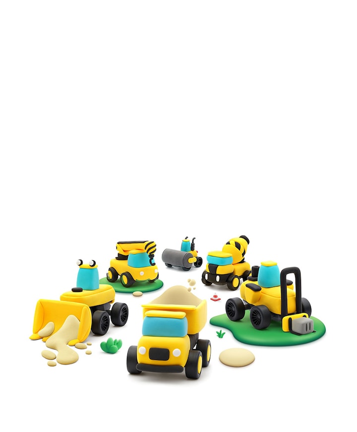 Construction Vehicles – 12 cans