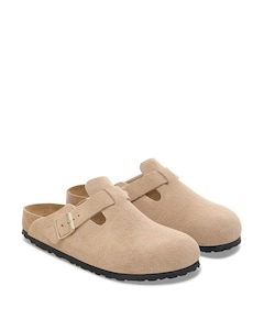 Boston dames clogs beige