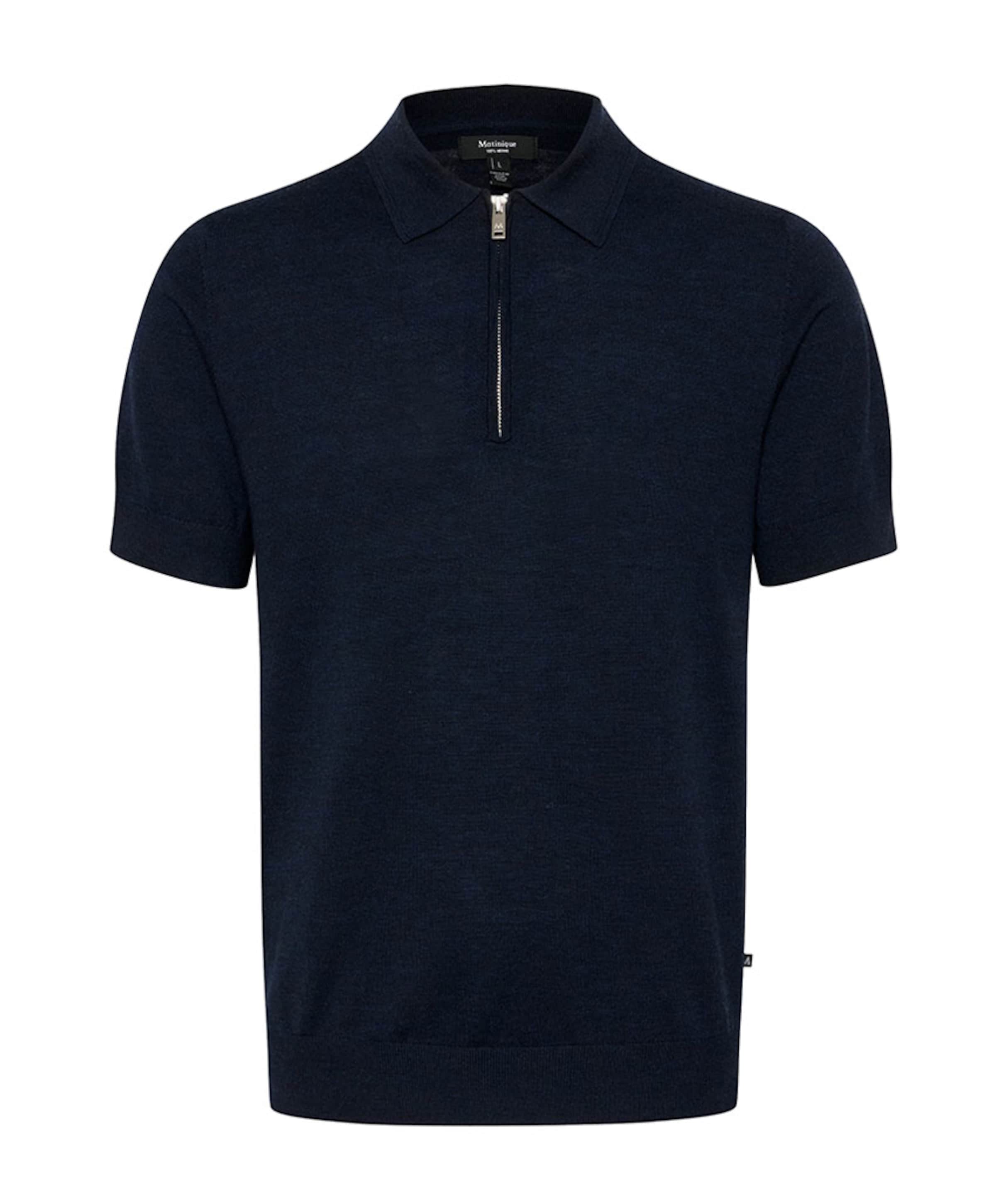 Heren polo blauw