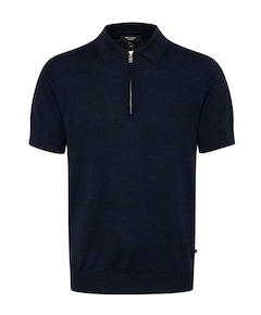 Heren polo blauw