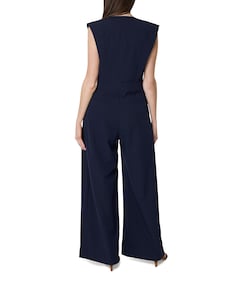 dames jumpsuit blauw
