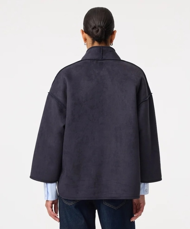 Dames jas blauw