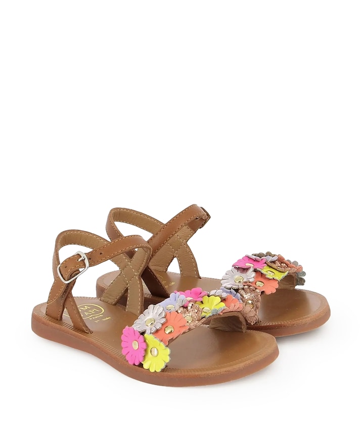 meisjes sandalen bruin